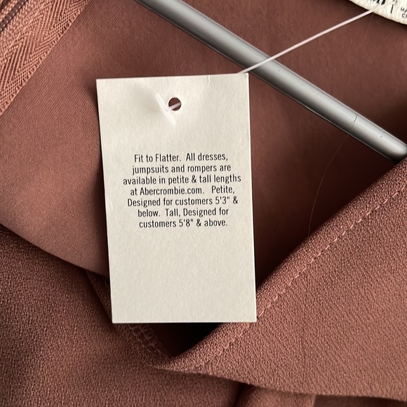 Abercrombie Long-Sleeve O-Ring Mini Dress size M - Picture 10 of 11